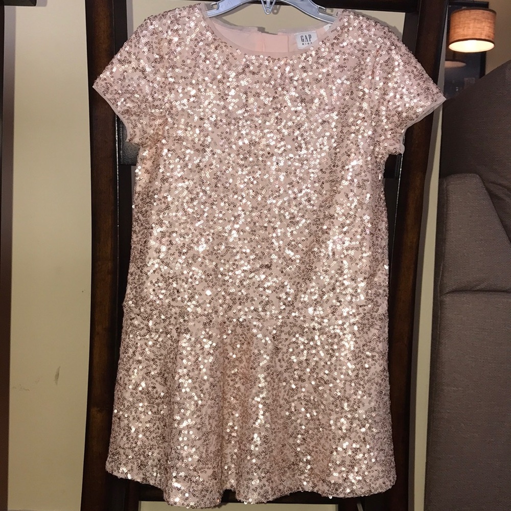 Girls sequined dress